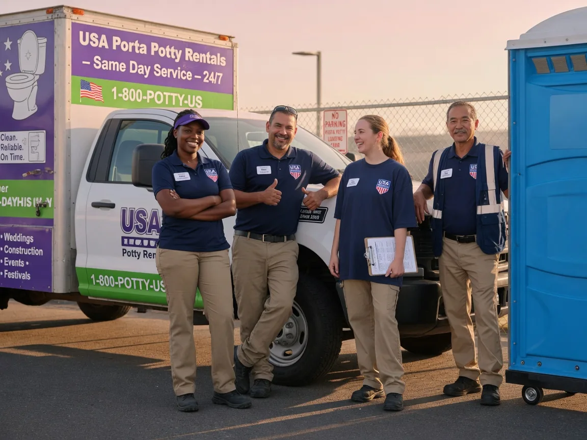 Porta Potty Rental company in Coweta, OK